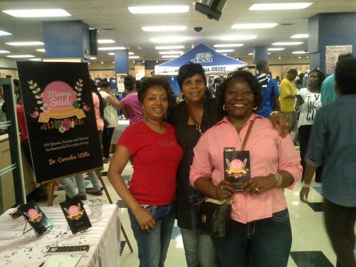 Cornelia Wills books signing day