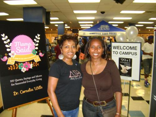 Cornelia Wills books signing day fan appreciation